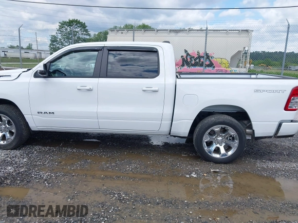 2023 Ram 1500 Big Horn with VIN 1C6SRFFT7PN704929, listed as a IAAI auction lot 42534420 with 2,560 mi miles and . Bid and sale history available at DreamBid. Image 14.