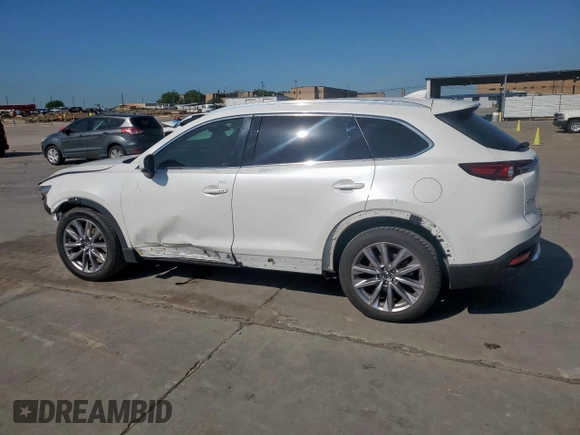 2020 Mazda CX-9 Grand Touring with VIN JM3TCADY4L0406627, listed as a Copart auction lot 50809845 with 19,387 mi miles and Salvage title. Bid and sale history available at DreamBid. Image 2.