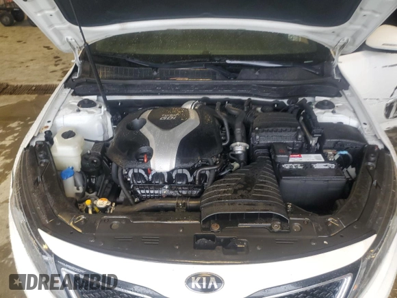 2015 Kia Optima SX Turbo with VIN 5XXGR4A6XFG443245, listed as a Copart auction lot 50758995 with 171,535 mi miles and Salvage Title. Bid and sale history available at carsss.com. Image 11.