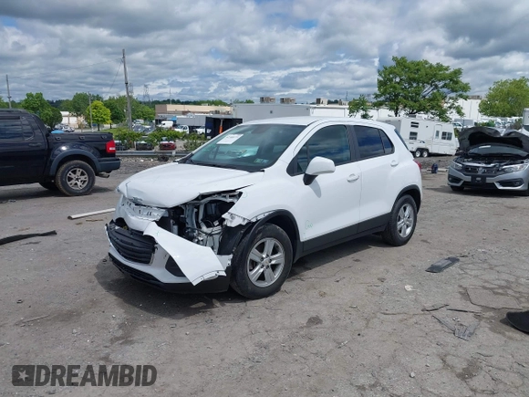 2021 Chevrolet Trax LS with VIN KL7CJKSB8MB302437, listed as a IAAI auction lot 42340173 with 26,159 mi miles and . Bid and sale history available at DreamBid. Image 17.