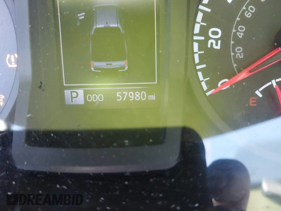 2018 Toyota Tacoma SR with VIN 5TFCZ5ANXJX124991, listed as a IAAI auction lot 41136867 with 57,980 mi miles and . Bid and sale history available at carsss.com. Image 15.