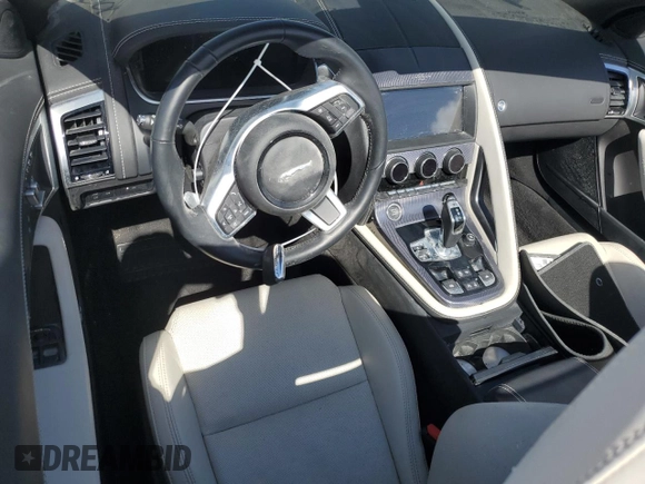 2024 Jaguar F-Type with VIN SAJDF5EE4RCK83713, listed as a Copart auction lot 74660014 with Not Provided miles and Non Repairable. Bid and sale history available at DreamBid. Image 8.