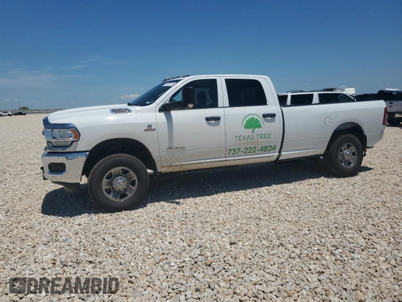 2021 Ram 3500 Tradesman with VIN 3C63R3GL9MG687296, listed as a Copart auction lot 61474374 with 87,027 mi miles and Salvage Title. Bid and sale history available at carsss.com. Image 1.