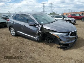 2020 Acura RDX with VIN 5J8TC2H30LL014029, listed as a Copart auction lot 55853515 with 46,441 mi miles and Salvage title. Bid and sale history available at DreamBid. Image 4.