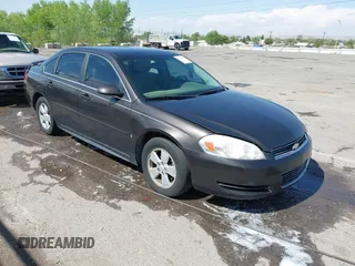 2009 Chevrolet Impala LT with VIN 2G1WT57KX91201226, listed as a IAAI auction lot 42185572 with 178,183 mi miles and . Bid and sale history available at DreamBid. Image 1.
