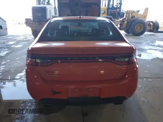 2015 Dodge Dart GT with VIN 1C3CDFEBXFD228320, listed as a Copart auction lot 48583035 with 73,892 mi miles and Salvage Title. Bid and sale history available at carsss.com. Image 6.