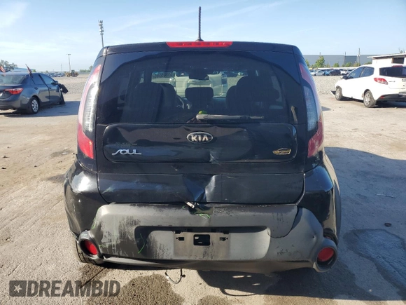 2016 Kia Soul with VIN KNDJN2A23G7346143, listed as a Copart auction lot 51805555 with 79,938 mi miles and Salvage Title. Bid and sale history available at carsss.com. Image 6.