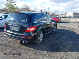 2011 Mercedes-Benz R 350 with VIN 4JGCB6FE1BA130049, listed as a IAAI auction lot 41402227 with 155,557 mi miles and . Bid and sale history available at DreamBid. Image 4.