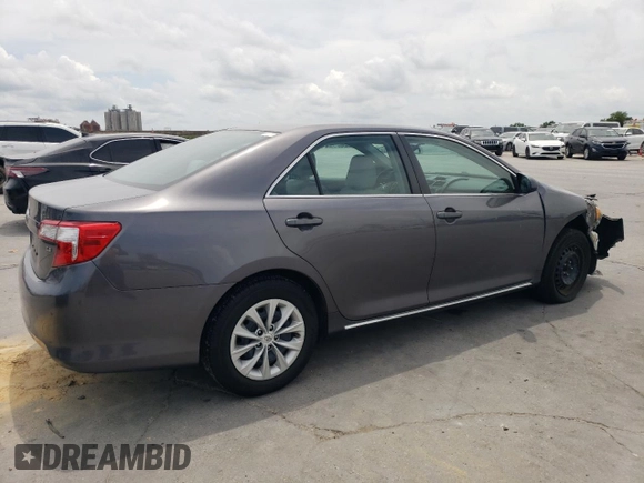 2014 Toyota Camry L with VIN 4T1BF1FK4EU360180, listed as a Copart auction lot 55258225 with 89,687 mi miles and Salvage Title. Bid and sale history available at DreamBid. Image 3.