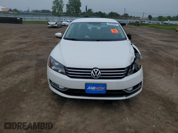 2015 Volkswagen Passat Wolfsburg Edition with VIN 1VWAT7A30FC113366, listed as a Copart auction lot 59846505 with 110,613 mi miles and Salvage title. Bid and sale history available at DreamBid. Image 5.