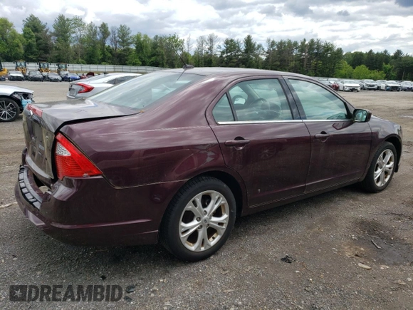 2012 Ford Fusion SE with VIN 3FAHP0HA7CR408341, listed as a Copart auction lot 56694245 with 158,183 mi miles and Salvage title. Bid and sale history available at DreamBid. Image 3.