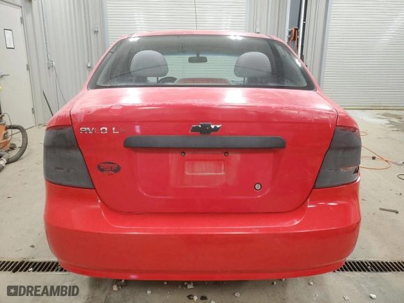 2004 Chevrolet Aveo LS with VIN KL1TJ52614B258568, listed as a Copart auction lot 84412874 with 150,051 mi miles and Clean Title. Bid and sale history available at carsss.com. Image 6.