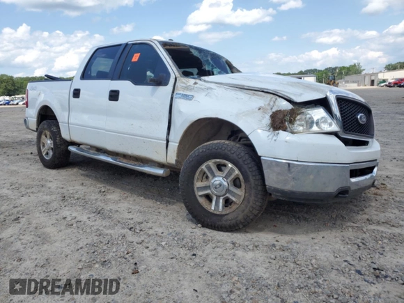 2007 Ford F-150 XLT with VIN 1FTPW14VX7FA99202, listed as a Copart auction lot 60229505 with 126,645 mi miles and Salvage title. Bid and sale history available at DreamBid. Image 4.