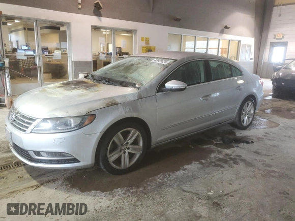 2015 Volkswagen CC R-Line with VIN WVWBP7AN7FE803049, listed as a Copart auction lot 45929624 with 48,541 mi miles. Bid and sale history available at carsss.com. Image 1.