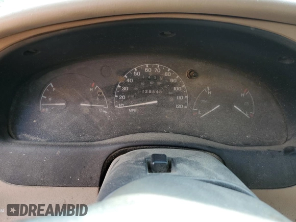 1997 Ford Ranger XLT with VIN 1FTCR10A1VUA08920, listed as a Copart auction lot 53624765 with 228,348 mi miles and Salvage Title. Bid and sale history available at carsss.com. Image 9.