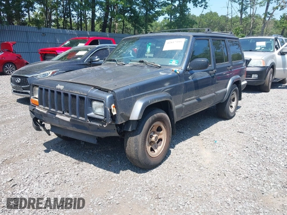 2001 Jeep Cherokee Sport z VIN 1J4FF48S71L572604, wystawiony jako IAAI lot #42817599 z przebiegiem 212 774 mil mil oraz . Historia ofert i sprzedaży dostępna na DreamBid. Obrazek 2.