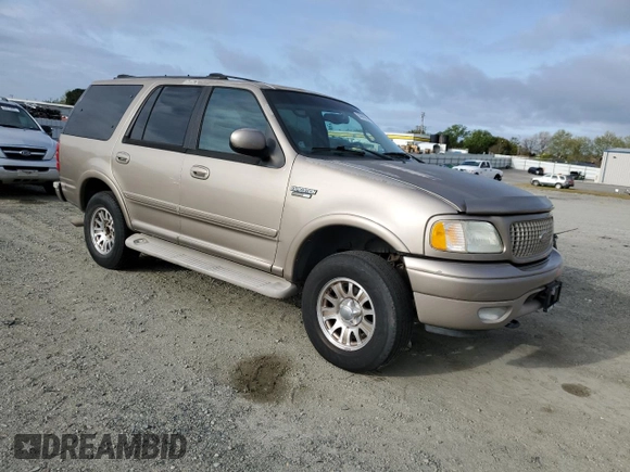 2001 Ford Expedition Eddie Bauer with VIN 1FMPU18L31LB70212, listed as a Copart auction lot 50969355 with 100,311 mi miles and Clean title. Bid and sale history available at DreamBid. Image 4.