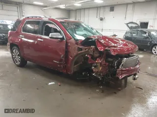 2017 GMC Terrain Denali with VIN 2GKFLVE36H6235513, listed as a IAAI auction lot 41503288 with 58,393 mi miles. Bid and sale history available at carsss.com. Image 1.