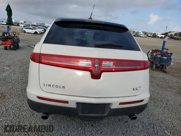 2012 Lincoln MKT EcoBoost with VIN 2LMHJ5AT9CBL52373, listed as a Copart auction lot 51474715 with 98,905 mi miles and Salvage Title. Bid and sale history available at DreamBid. Image 6.