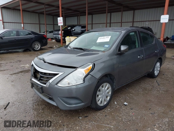2017 Nissan Versa S Plus with VIN 3N1CN7AP8HL816216, listed as a IAAI auction lot 42181392 with 57,823 mi miles and . Bid and sale history available at DreamBid. Image 2.