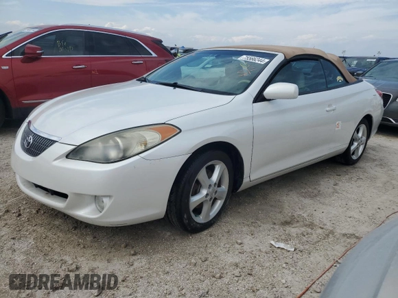 2006 Toyota Solara SE with VIN 4T1FA38P86U068795, listed as a Copart auction lot 75566244 with 124,457 mi miles and Non Repairable. Bid and sale history available at DreamBid. Image 1.