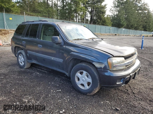 2003 Chevrolet TrailBlazer LTZ with VIN 1GNDT13S332309151, listed as a Copart auction lot 42874845 with 144,896 mi miles and Clean Title. Bid and sale history available at DreamBid. Image 4.