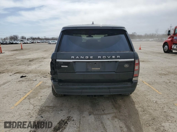 2016 Land Rover Range Rover Autobiography with VIN SALGV2EF2GA284303, listed as a Copart auction lot 49698375 with 144,939 mi miles and Salvage Title. Bid and sale history available at DreamBid. Image 6.