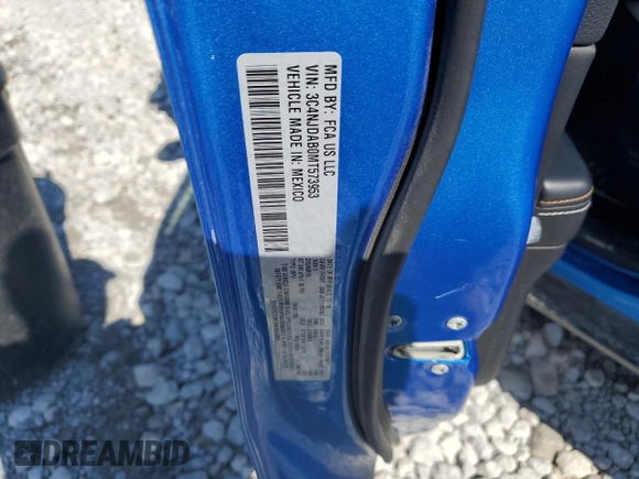 2021 Jeep Compass Sport z VIN 3C4NJDAB0MT573953, wystawiony jako Copart lot #48117185 z przebiegiem 47 329 mil mil oraz Szkoda całkowita • Salvage title. Historia ofert i sprzedaży dostępna na DreamBid. Obrazek 13.