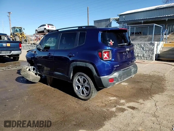 2019 Jeep Renegade Limited with VIN ZACNJBD11KPK01305, listed as a Copart auction lot 84065744 with Not provided miles and Salvage title. Bid and sale history available at DreamBid. Image 14.