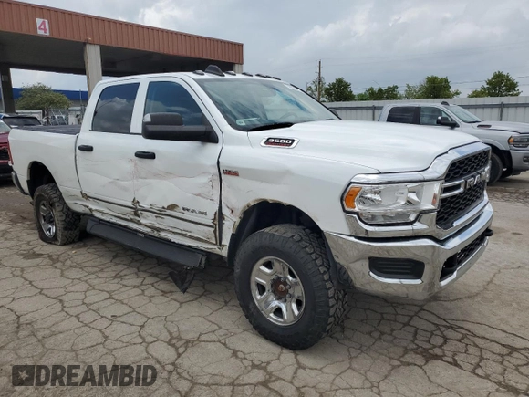 2020 Ram 2500 Tradesman with VIN 3C6UR5CJ0LG213966, listed as a Copart auction lot 56975045 with 53,035 mi miles and Salvage title. Bid and sale history available at DreamBid. Image 4.