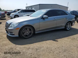 2013 Mercedes-Benz E 350 Luxury with VIN WDDHF8JB2DA766690, listed as a Copart auction lot 60484585 with 124,332 mi miles and Salvage title. Bid and sale history available at DreamBid. Image 1.