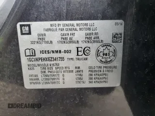 2014 Chevrolet Silverado 1500 Work Truck with VIN 1GCVKPEHXEZ341755, listed as a Copart auction lot 79639174 with 123,411 mi miles and Salvage Title. Bid and sale history available at DreamBid. Image 12.