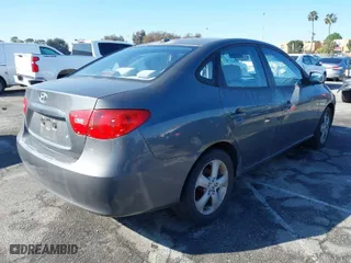 2008 Hyundai Elantra GLS with VIN KMHDU46D28U320931, listed as a IAAI auction lot 41729550 with 184,832 mi miles. Bid and sale history available at carsss.com. Image 4.