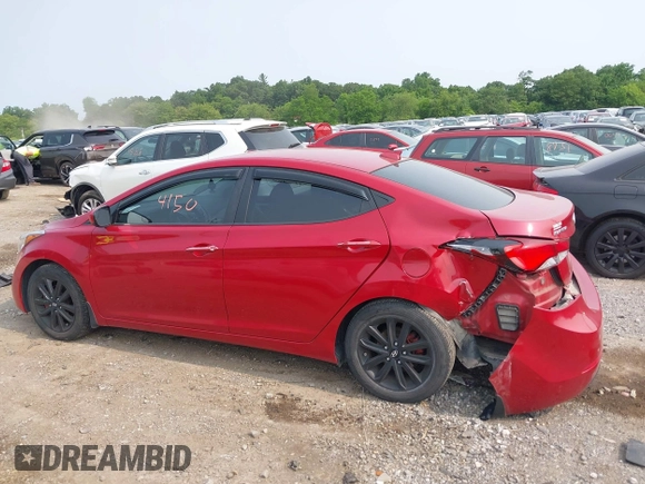 2016 Hyundai Elantra SE with VIN KMHDH4AE9GU545088, listed as a IAAI auction lot 42414150 with 74,924 mi miles and . Bid and sale history available at DreamBid. Image 14.