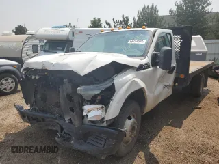 2011 Ford F-350 z VIN 1FDRF3G6XBEA32635, wystawiony jako Copart lot #64164594 z przebiegiem Nie podano mil oraz Szkoda całkowita • Salvage title. Historia ofert i sprzedaży dostępna na DreamBid. Obrazek 1.