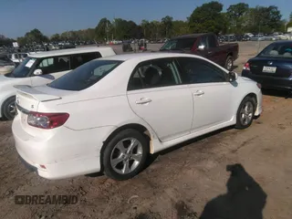 2011 Toyota Corolla L with VIN 2T1BU4EE3BC614784, listed as a IAAI auction lot 42024386 with 210,901 mi miles. Bid and sale history available at carsss.com. Image 4.