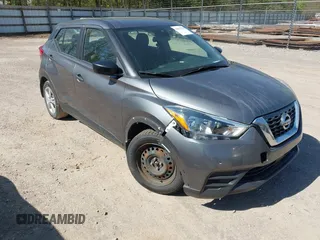 2020 Nissan Kicks S with VIN 3N1CP5BV0LL539341, listed as a IAAI auction lot 42033782 with 106,481 mi miles and . Bid and sale history available at carsss.com. Image 6.