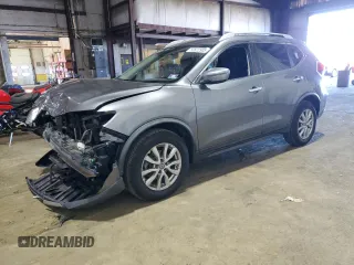 2019 Nissan Rogue SV with VIN KNMAT2MT8KP529878, listed as a Copart auction lot 50522905 with 93,967 mi miles and Salvage Title. Bid and sale history available at carsss.com. Image 1.