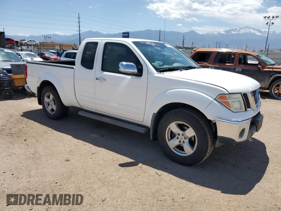 2007 Nissan Frontier SE with VIN 1N6AD06U57C410060, listed as a Copart auction lot 58255225 with 198,277 mi miles and Salvage title. Bid and sale history available at DreamBid. Image 4.