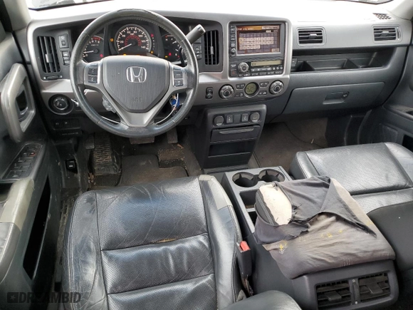 2010 Honda Ridgeline RTL with VIN 5FPYK1F5XAB013533, listed as a Copart auction lot 46882435 with 241,619 mi miles and Salvage Title. Bid and sale history available at carsss.com. Image 8.