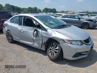 2015 Honda Civic EX z VIN 2HGFB2F86FH508346, wystawiony jako IAAI lot #42839169 z przebiegiem 143 997 mil mil oraz . Historia ofert i sprzedaży dostępna na DreamBid. Obrazek 1.