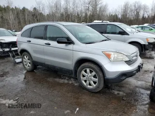 2009 Honda CR-V EX with VIN 5J6RE38519L800970, listed as a Copart auction lot 47424585 with 295,506 mi miles and Salvage Title. Bid and sale history available at carsss.com. Image 4.