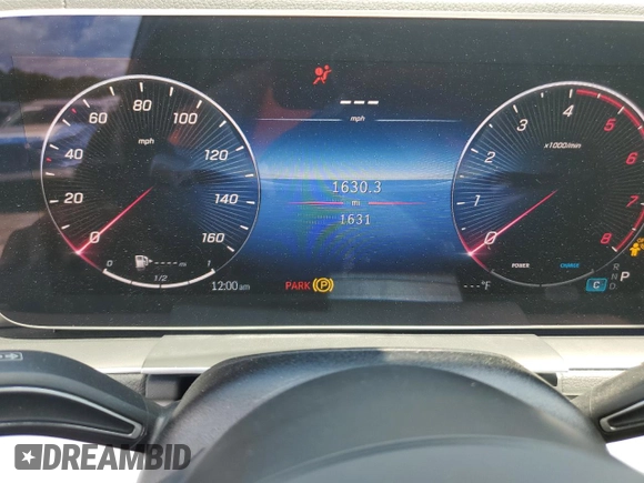 2024 Mercedes-Benz GLS 450 with VIN 4JGFF5KE5RB173752, listed as a Copart auction lot 56709275 with 1,631 mi miles and Clean Title. Bid and sale history available at DreamBid. Image 9.