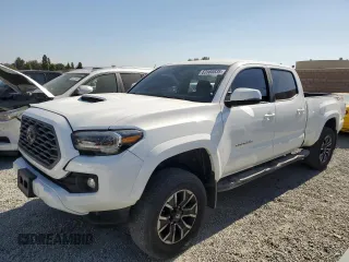 2022 Toyota Tacoma SR5 with VIN 3TMDZ5BN7NM121982, listed as a Copart auction lot 63580835 with 55,492 mi miles and Salvage title. Bid and sale history available at DreamBid. Image 1.