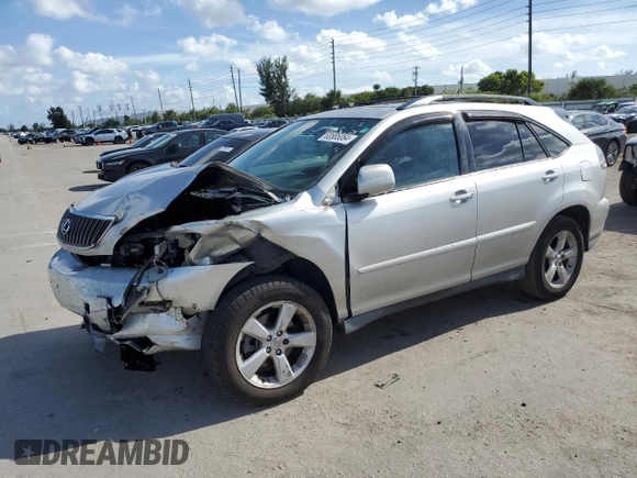 2004 Lexus RX 330 with VIN 2T2GA31UX4C017961, listed as a Copart auction lot 63585064 with 0 mi miles and Salvage Title. Bid and sale history available at carsss.com. Image 1.