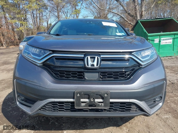 2021 Honda CR-V Touring with VIN 2HKRW2H9XMH645901, listed as a IAAI auction lot 41870446 with 22,996 mi miles. Bid and sale history available at carsss.com. Image 13.