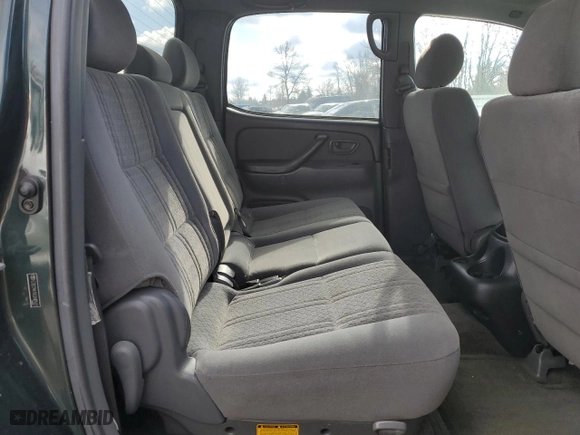 2005 Toyota Tundra SR5 with VIN 5TBDT44145S487431, listed as a Copart auction lot 44327705 with 77,446 mi miles and Salvage Title. Bid and sale history available at carsss.com. Image 10.