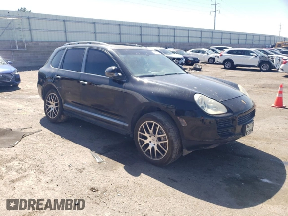 2006 Porsche Cayenne S with VIN WP1AB29P06LA69111, listed as a Copart auction lot 69663334 with 152,758 mi miles and Salvage Title. Bid and sale history available at carsss.com. Image 4.