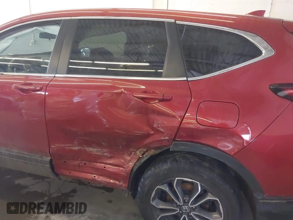 2021 Honda CR-V EX with VIN 2HKRW2H5XMH603936, listed as a IAAI auction lot 41238473 with Not Provided miles. Bid and sale history available at carsss.com. Image 17.