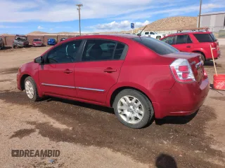 2010 Nissan Sentra S with VIN 3N1AB6AP4AL633850, listed as a Copart auction lot 55936165 with 156,942 mi miles and Salvage title. Bid and sale history available at DreamBid. Image 2.
